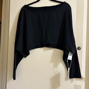 NWT Fisoew Off the Shoulder Top in Black